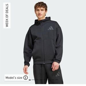 Adidas Men's Black Performance Jacket